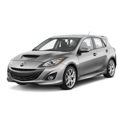 Mazda Mazdaspeed3 5-Door Hatchback User manual