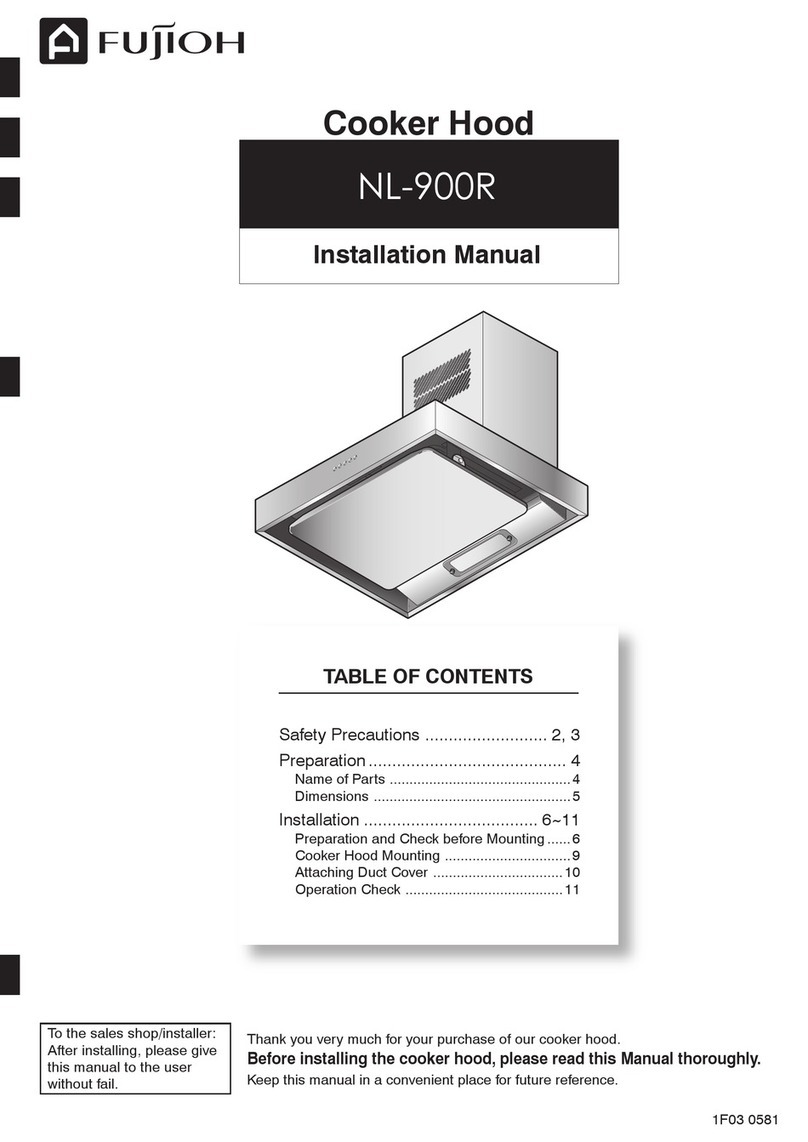 Fujioh NL-900R installation manual