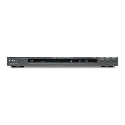 Sony DVP-NS50P Service manual