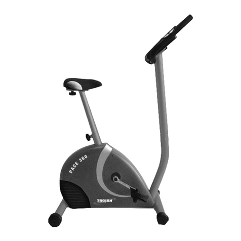Trojan PACE 360 Care instructions and assembly manual