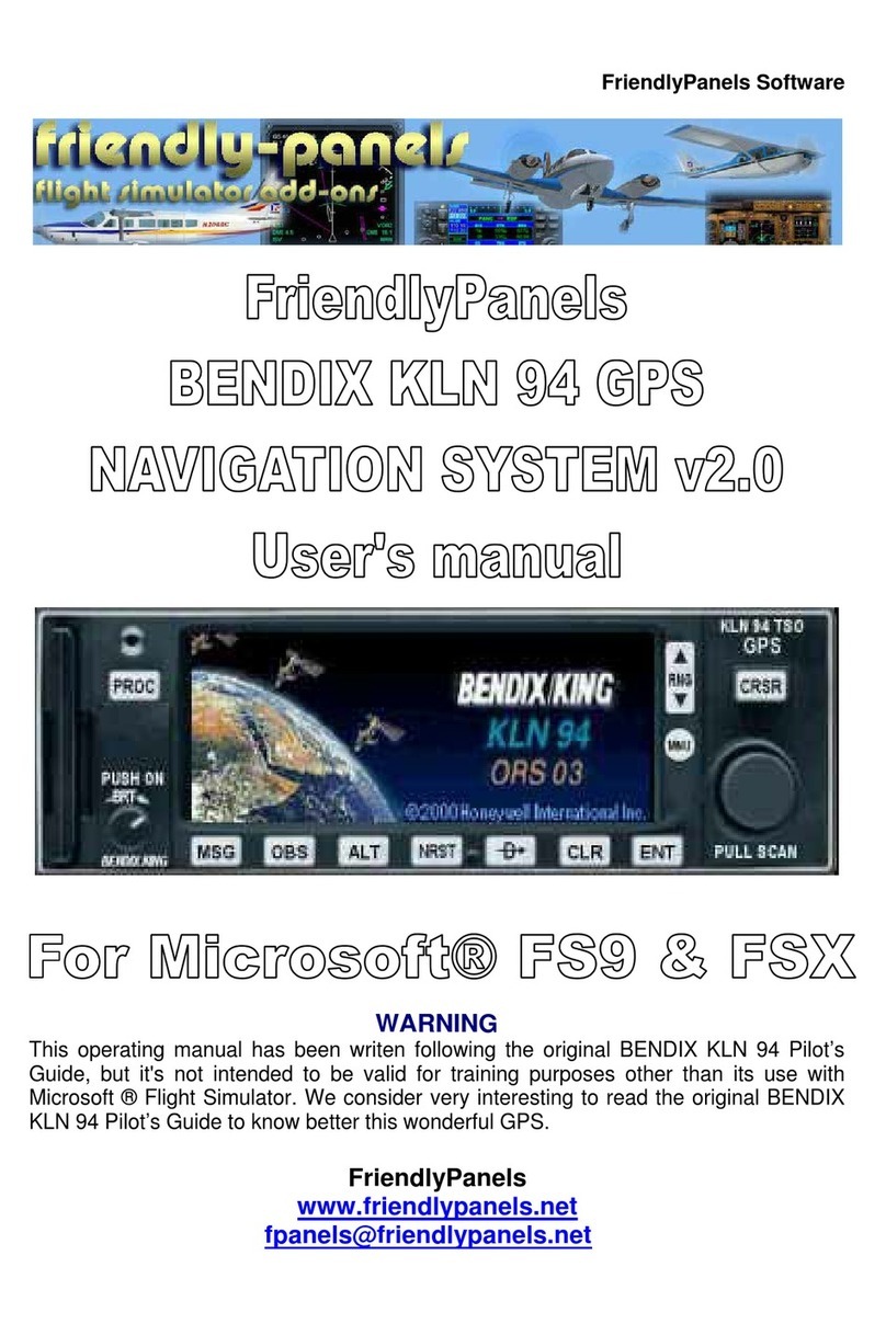FriendlyPanels BENDIX KLN 94 GPS user manual