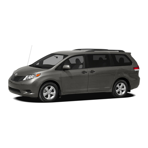 Toyota SIENNA - 2011 owner's manual