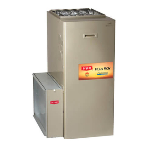 Bryant 353BAV Installation, start-up & operating instructions