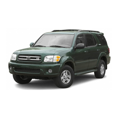 Toyota 2002 Sequoia User manual Toyota 2002 Sequoia User manual