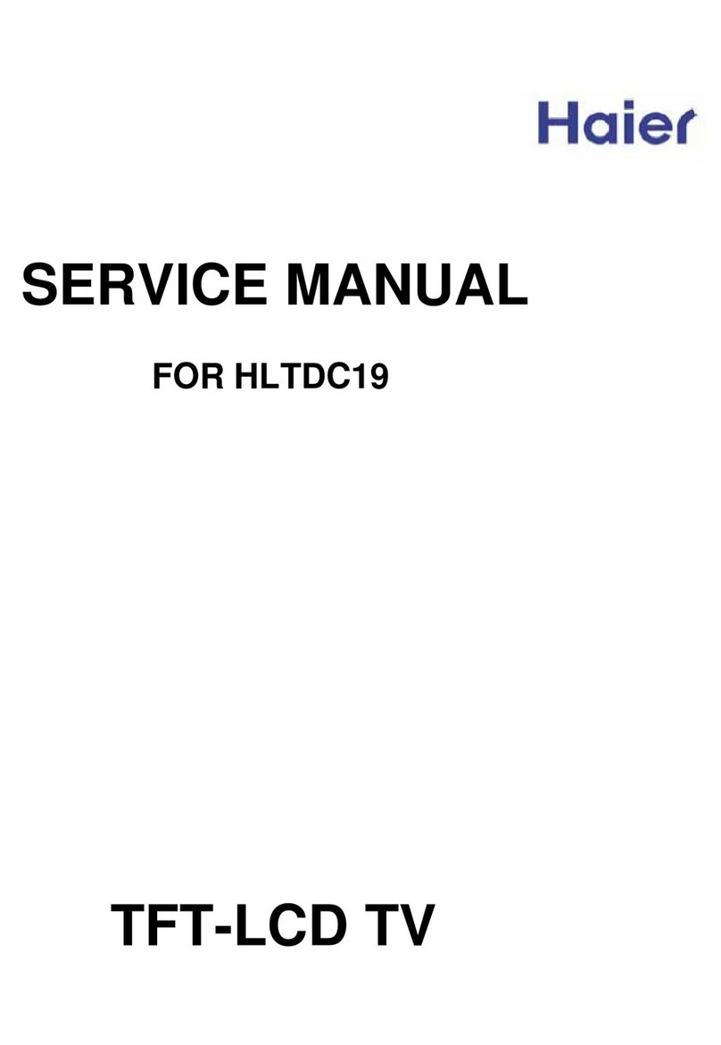Haier HLTDC19 - 19" LCD TV User manual