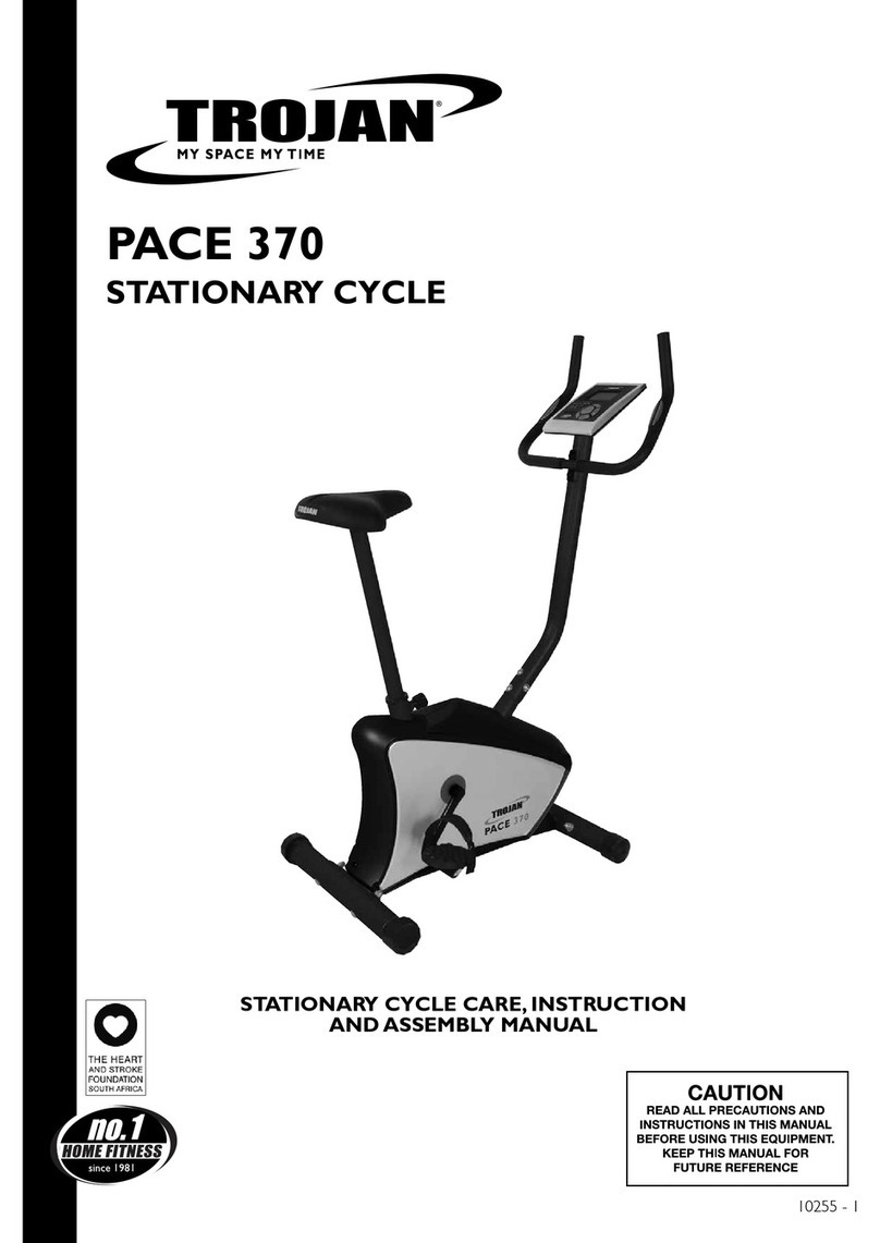 Trojan PACE 370 Instruction and assembly manual