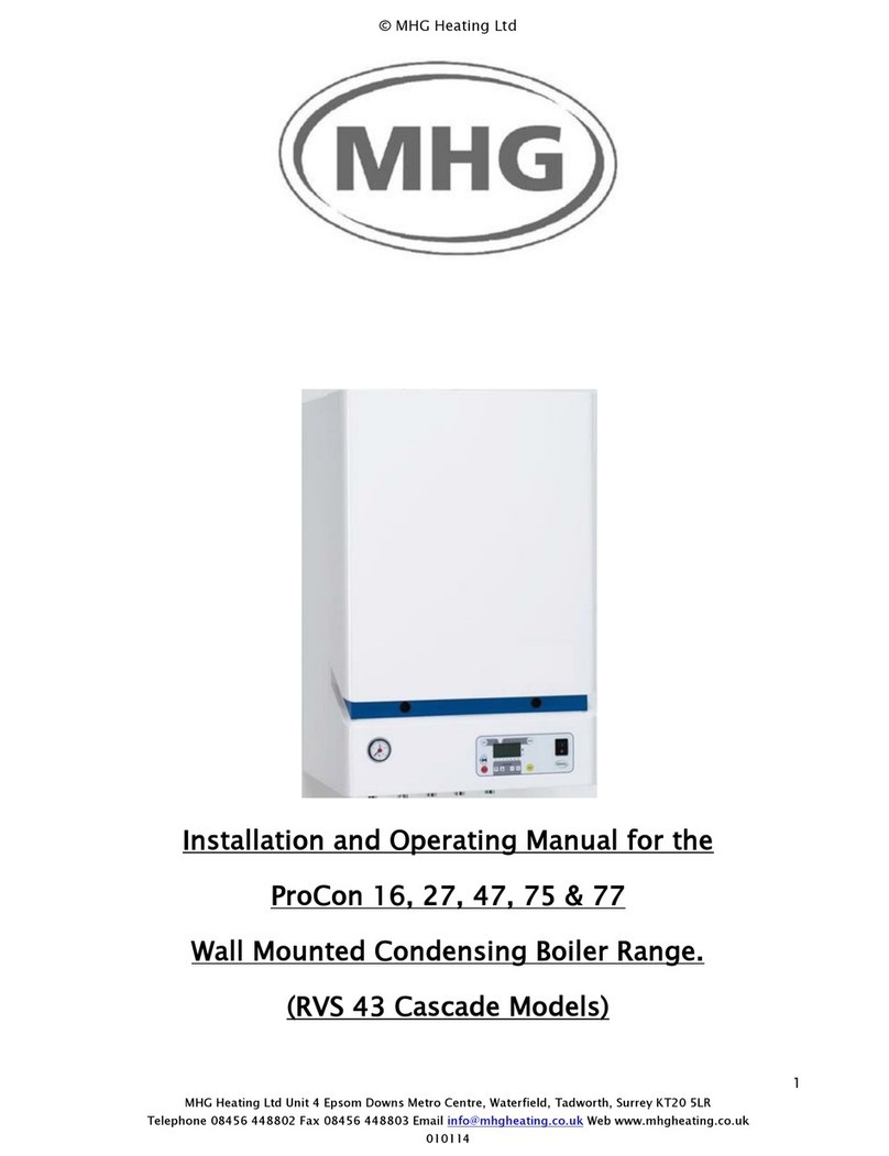 MHG Heating ProCon 16 User manual