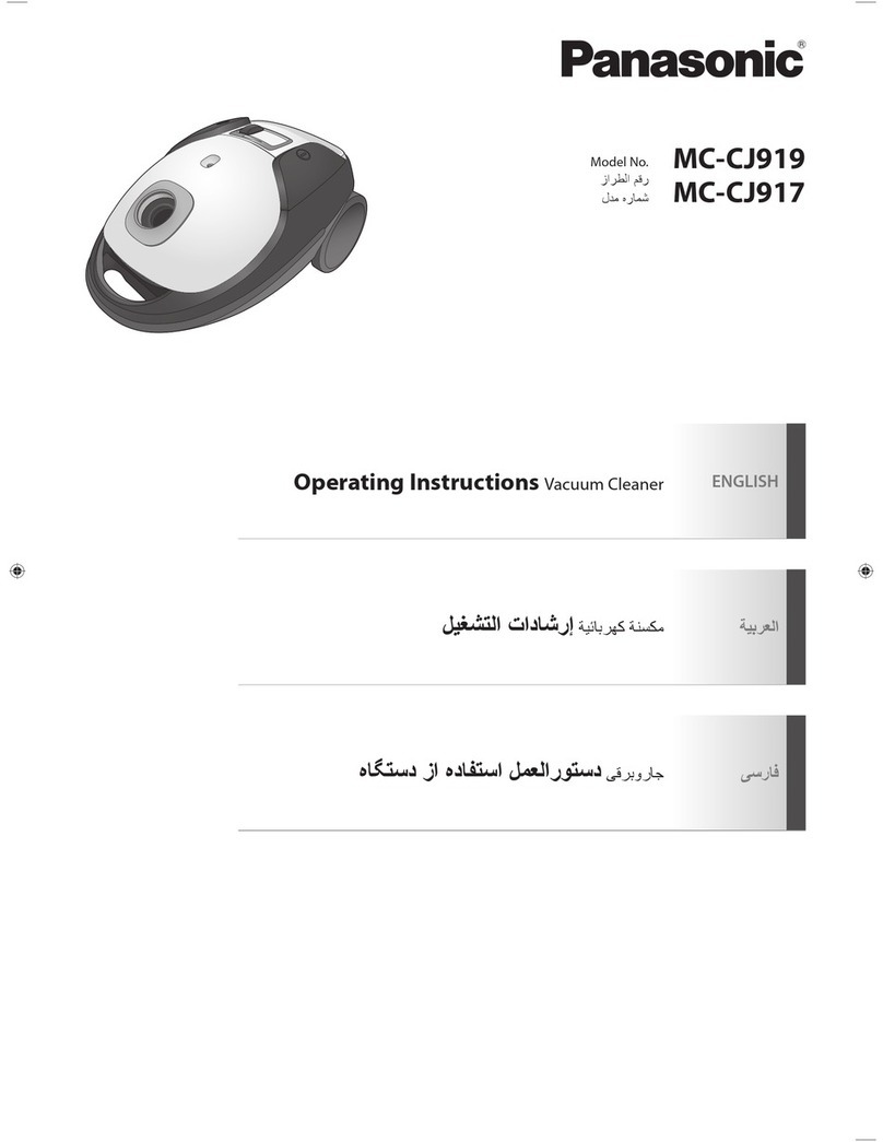Panasonic MC-CJ919 User manual