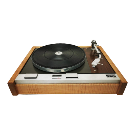 THORENS TD 125 User manual