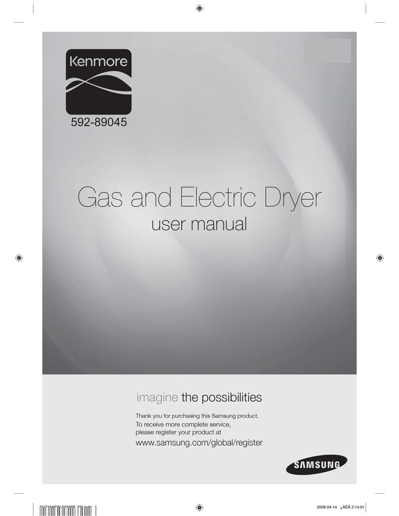 Samsung DV218AEW User manual