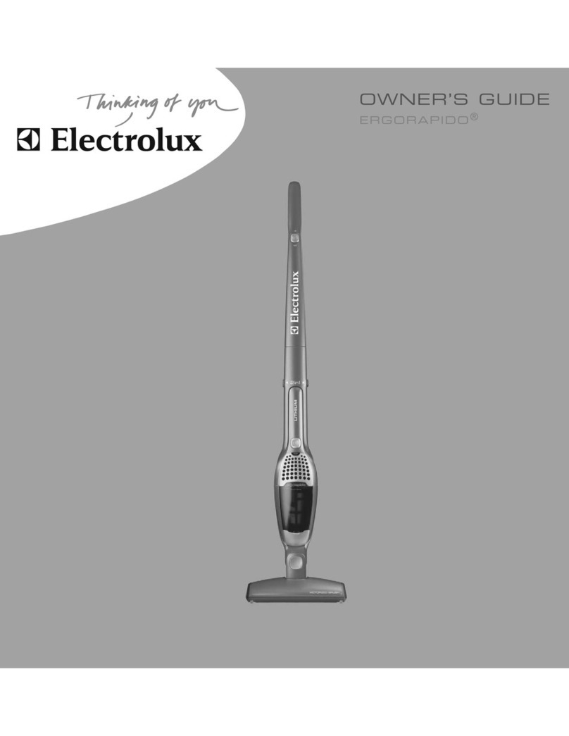 Electrolux ERGORAPIDO User manual
