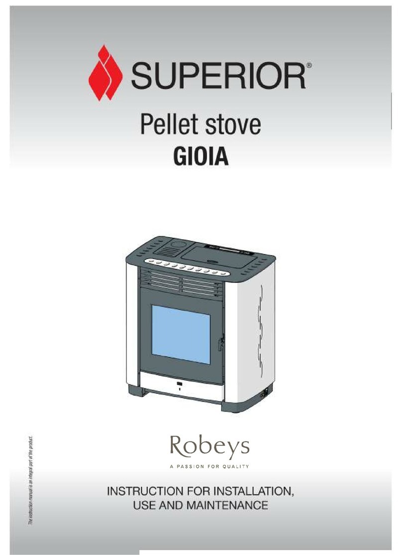 Superior GIOIA Instructions for installation, use and maintenance