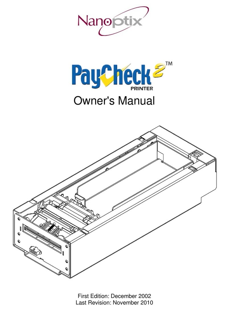 Nanoptix PayCheck 2 owner's manual