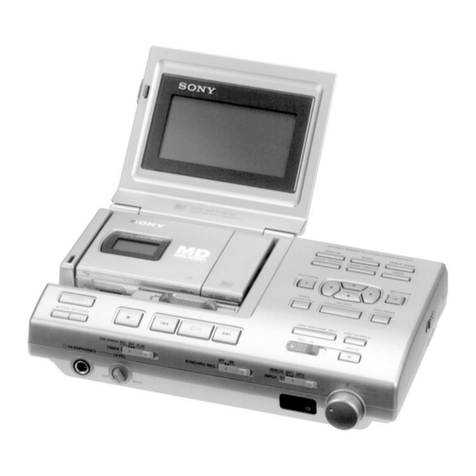 Sony MD Walkman MZ-R5ST User manual