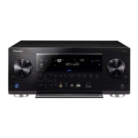 Pioneer SC-LX75 quick start guide