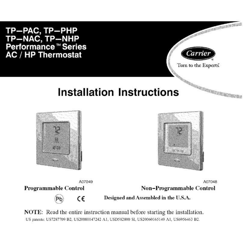 Carrier A07049 User manual