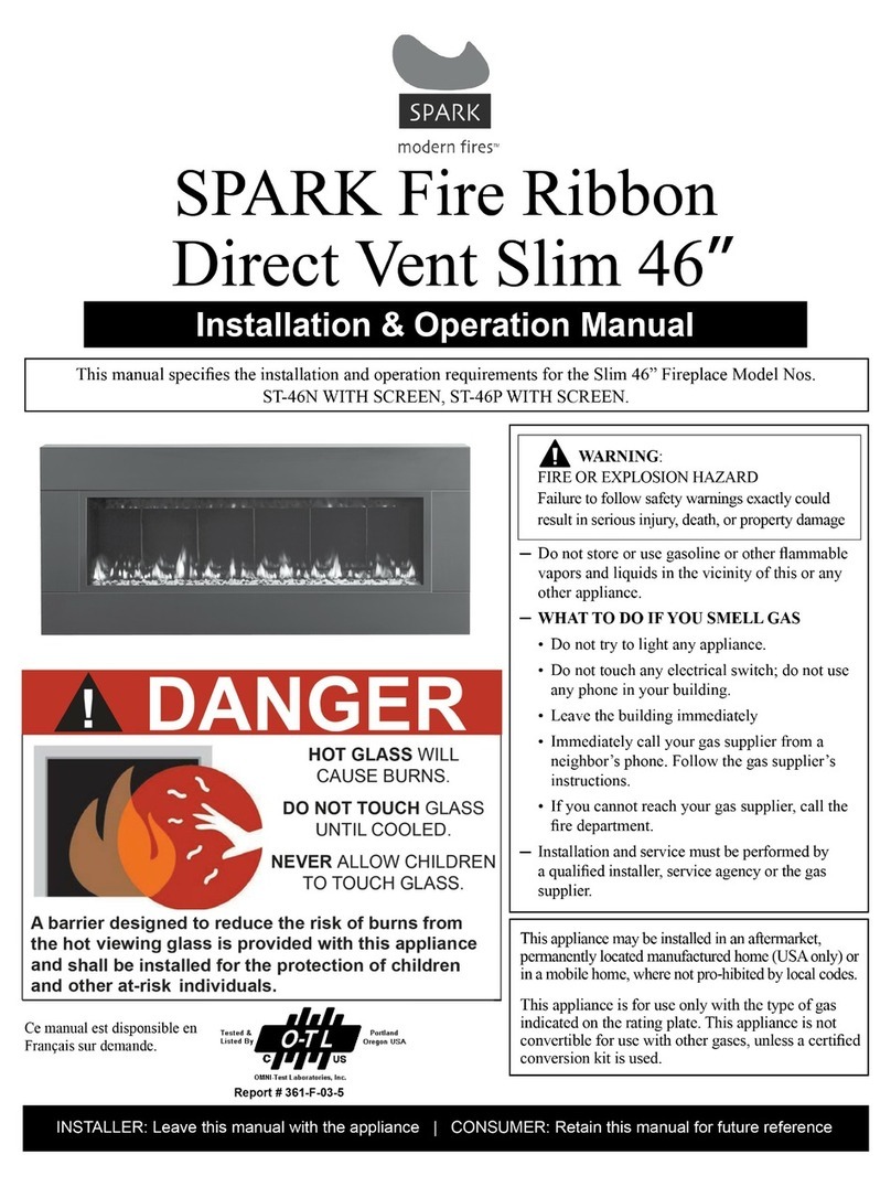 Spark Fire Ribbon User manual