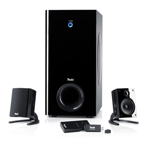 Teufel concept c 300 black edition Manual