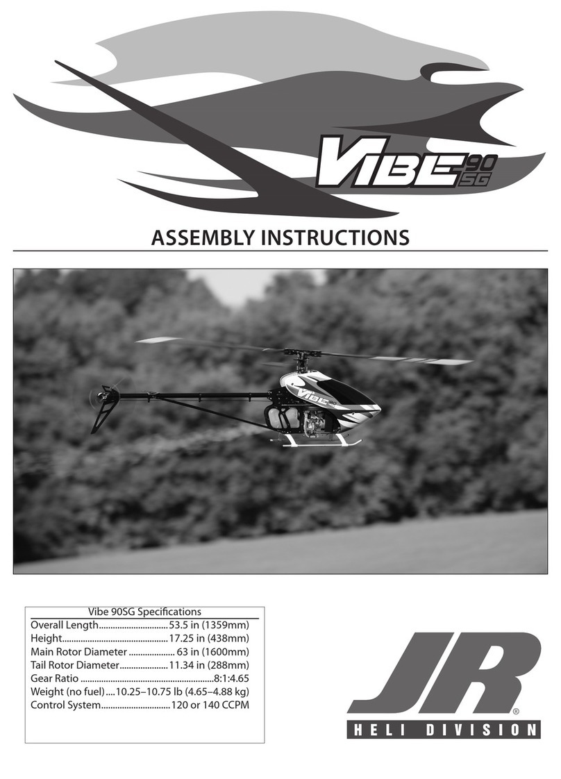 JR Vibe 90SG Assembly instructions