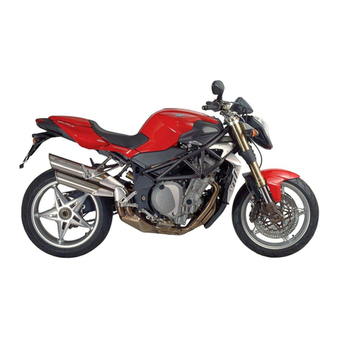 MV Agusta Brutale Oro-S Instruction manual