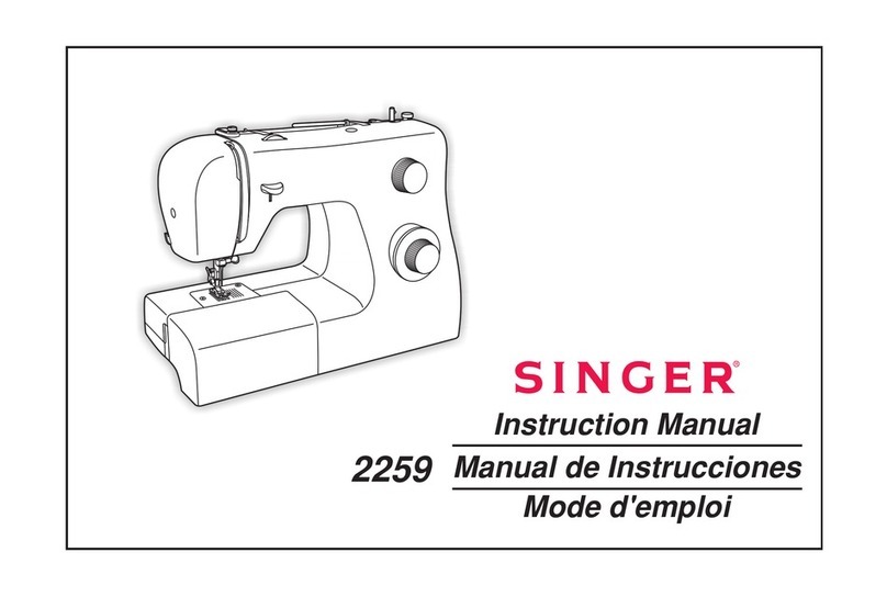 Singer 2259 User manual Singer 2259 User manual