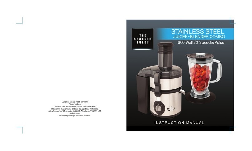 Sharper Image 8290 SI User manual