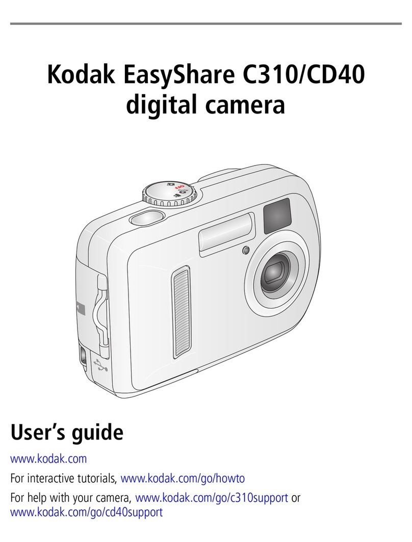 Kodak C310 - EASYSHARE Digital Camera user guide