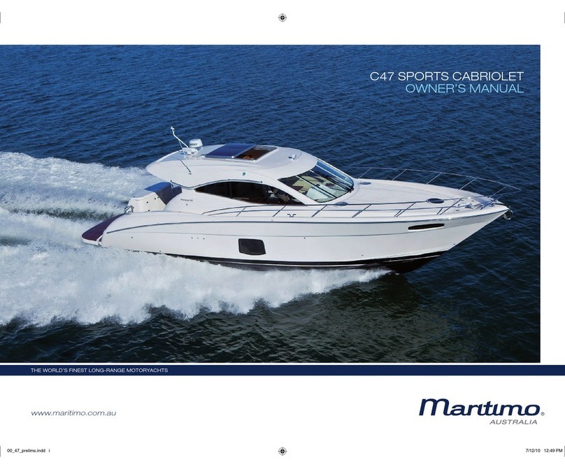 Maritimo C47 SPORTS CABRIOLET owner's manual Maritimo C47 SPORTS CABRIOLET owner's manual