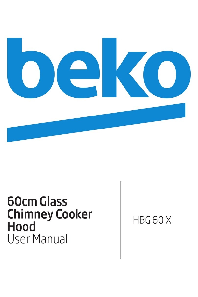 Beko HBG 60 X User manual