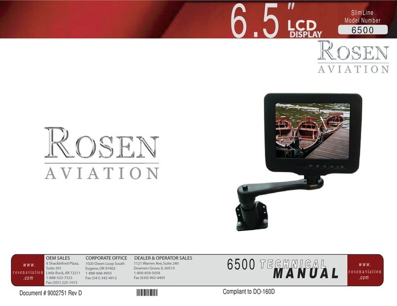 Rosen 6500 Technical manual
