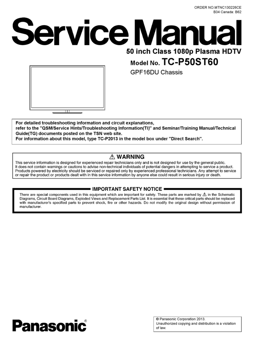 Panasonic Viera TC-P50ST60 User manual