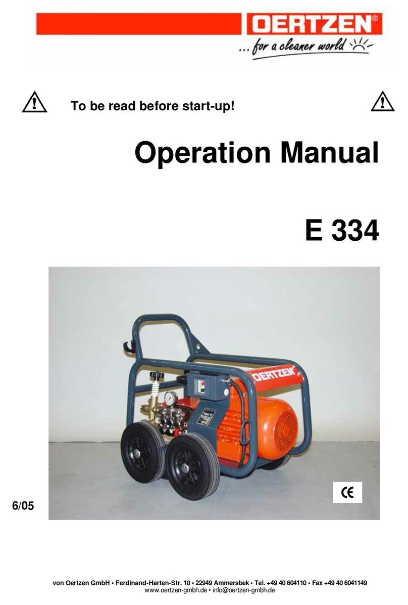 Oertzen E 334 instruction manual