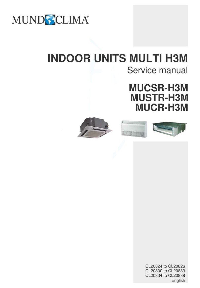 mundoclima MUCR-09-H3M User manual mundoclima MUCR-09-H3M User manual