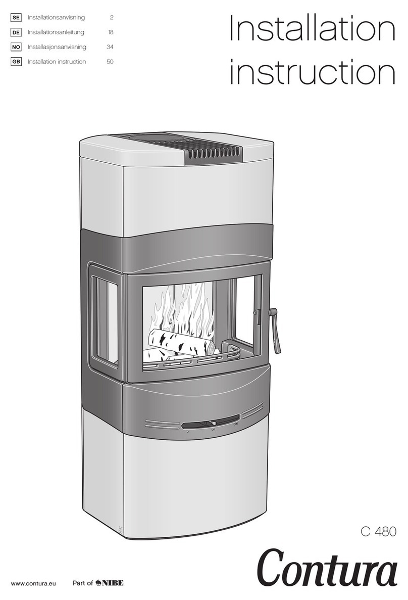 Contura C 480 installation instructions