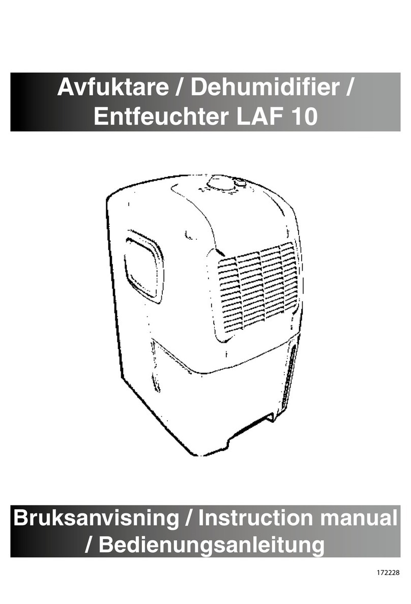Frico LAF 10 instruction manual