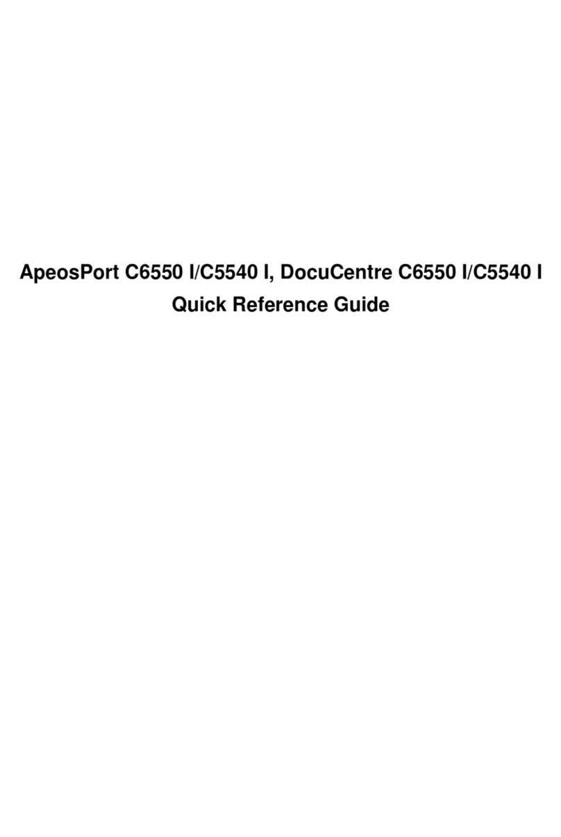 Fuji Xerox ApeoSport C6550I User manual