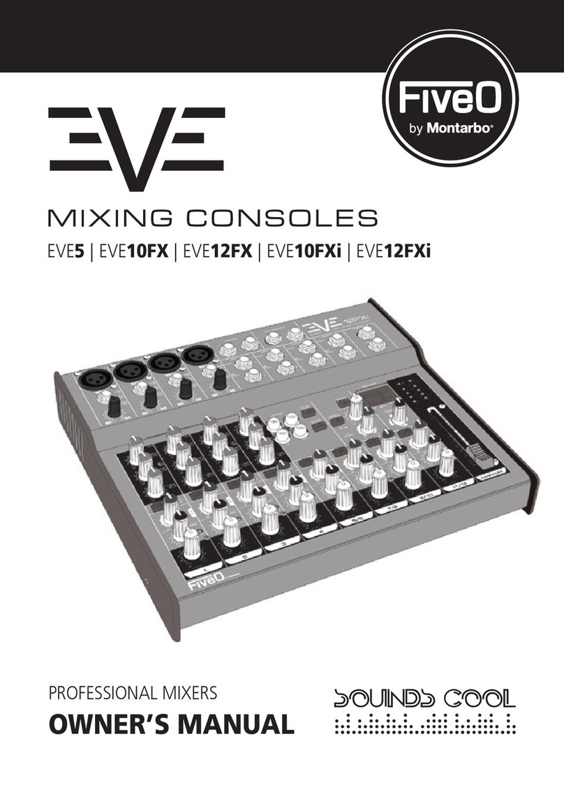 FiveO EVE5 owner's manual
