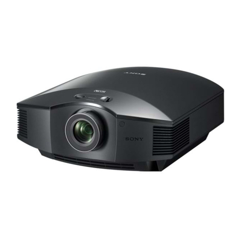 Sony VPL-HW65 User manual