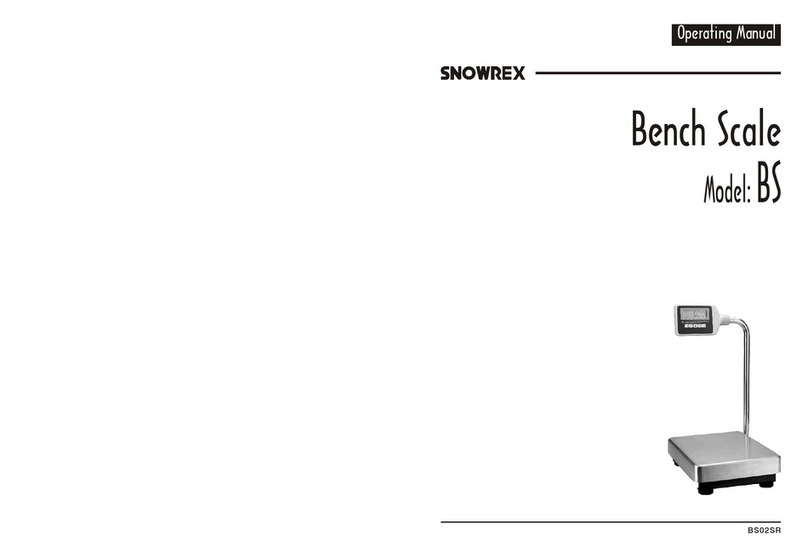 Snowrex BS series User manual