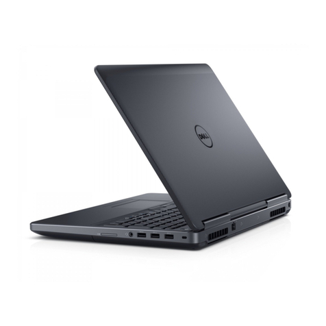 Dell Precision 15 7000 Series 7510 User manual