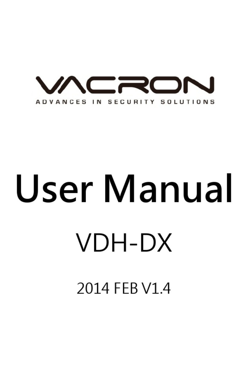 Vacron VDH-DX user manual