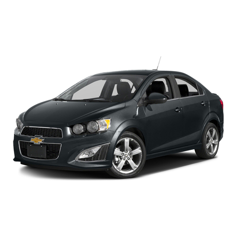 Chevrolet sonic 2016 User manual