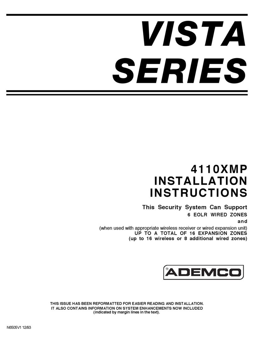 ADEMCO 4110XMP User manual