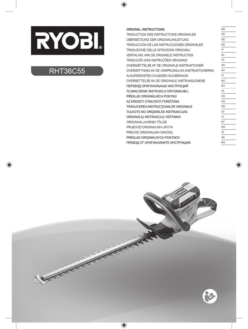Ryobi RHT36C55 User manual