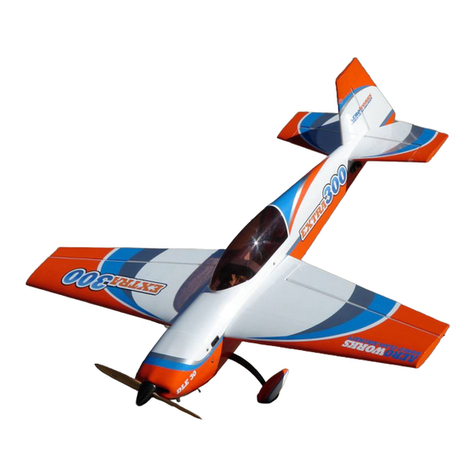 AeroWorks 30cc EXTRA 300 ARF-QB Assembly manual