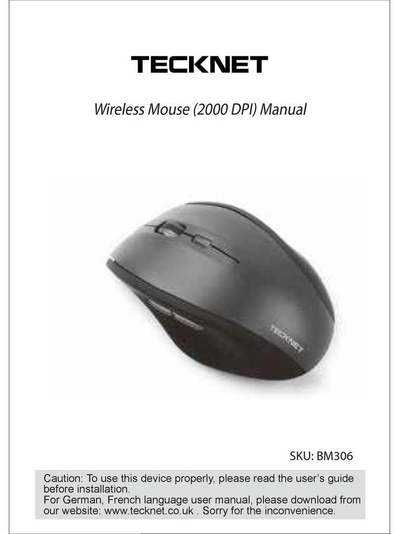 Tecknet bm306 User manual Tecknet bm306 User manual