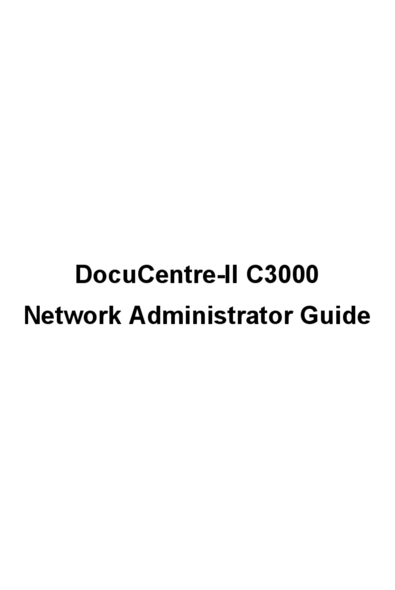 Fuji Xerox DOCUCENTRE-II C3000 Service manual