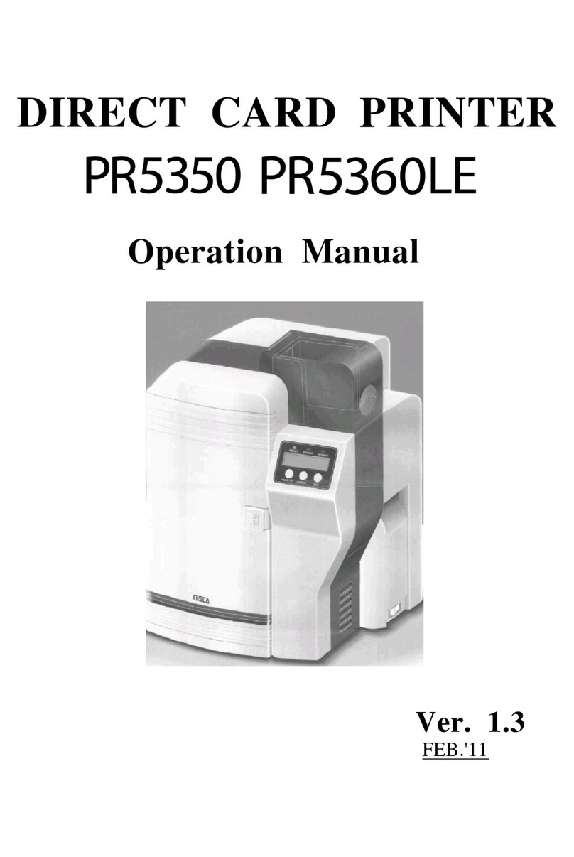 Team Nisca Nisca PR5350 User manual