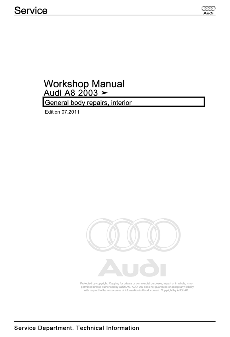 Audi 2003 A8 Instruction manual Audi 2003 A8 Instruction manual
