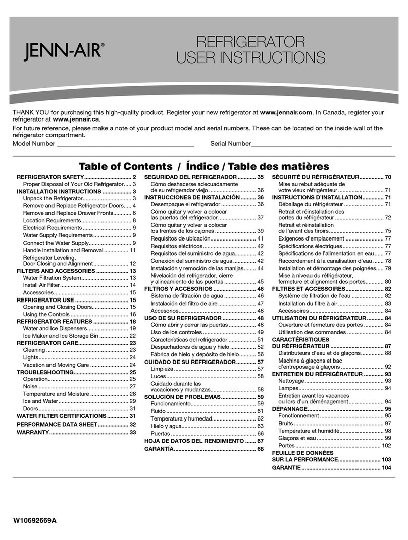 Jenn-Air JFX2897DRM User manual